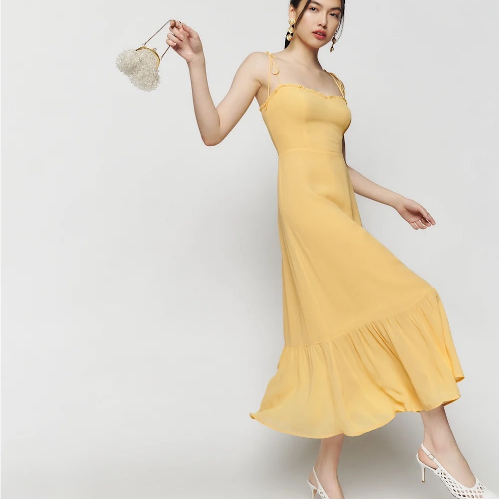 Reformation Enya Midi Dress